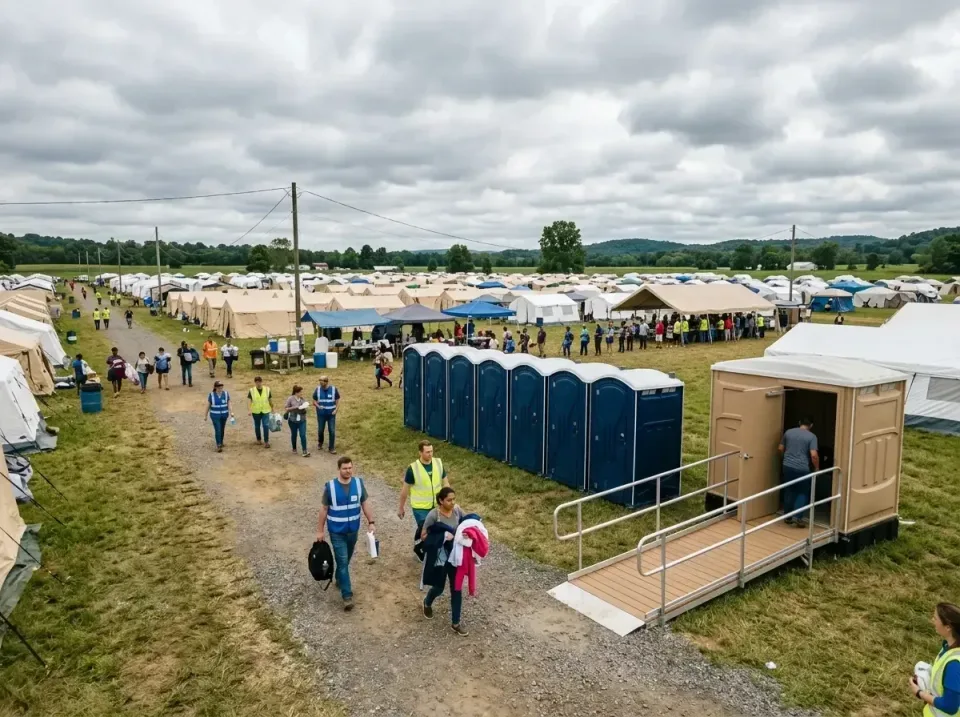 disaster-relief-camp-restrooms-010 — frequently asked questions, Dumpster & Portable Bathrooms Rental in Bryn Mawr-Skyway, WA